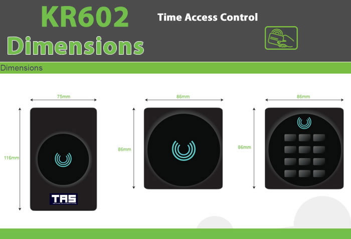 kr602 Access Control RFID - IP Proximity Device